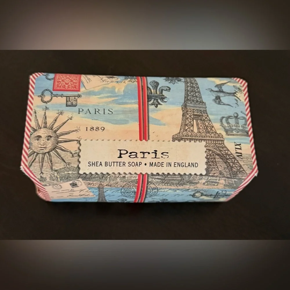 Michel Design Works “Paris” Shea Butter Soap | Triple Milled 9oz Made in England
